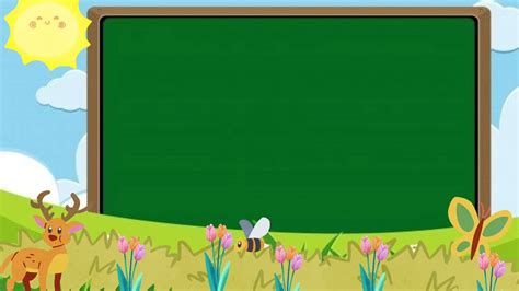 Animated Classroom Background Virtual Online Class Green Screen