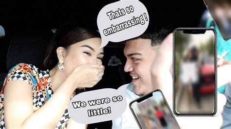 reacting to our first couple pictures hilarious youtube