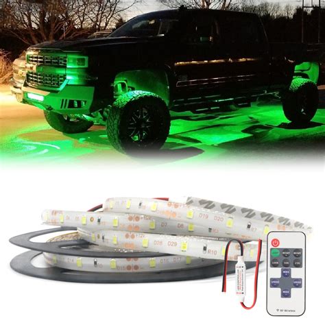 Green Neon Under Car Accent Underbody Led Glow Lights For Ford F150
