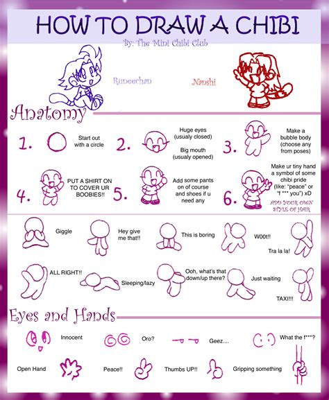 How To Draw Guide Learn How To Draw Anime Chibi How To Draw Chibi 66820