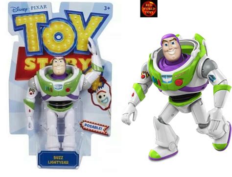 Disney Pixar Toy Story 4 Buzz Lightyear Posable Action Figure