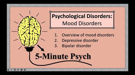 Psychological Disorders Mood Disorders Youtube