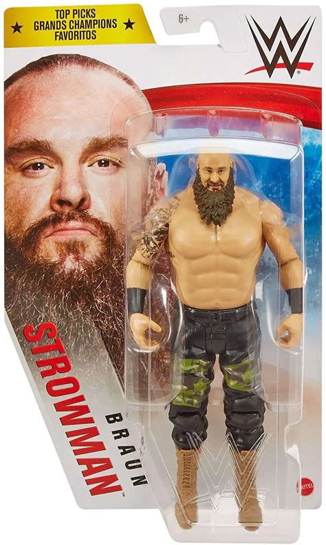 Wwe Wrestling Top Picks 2021 Braun Strowman 6 Action Figure Mattel Toys Toywiz