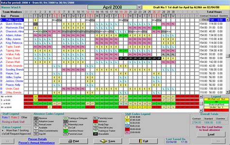 Sdms Ltd Sdms V Hrpersonnel For Windows Staff Scheduling And