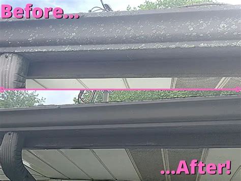 How To Spray Paint Gutters And Downspouts Picture Tutorial Diy With