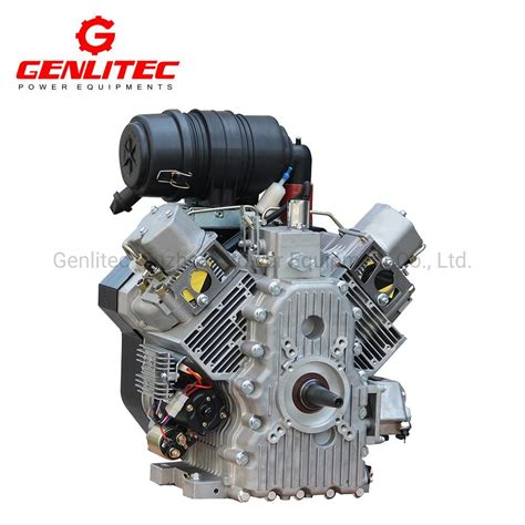 China 997cc Air Cooled V Twin Cylinder 25hp Diesel Engine De2v1000