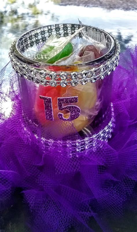 6 pack quinceanera party favors quinceanera centerpiece candy etsy