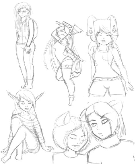 Requests Bunch Sketches By Yaudio On Deviantart