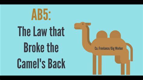 ab5 the law that broke the camel s back youtube