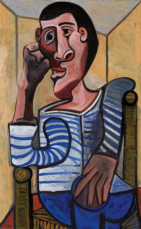 Picasso Self Portrait Formerly From The Ganz Collection Up For Auction