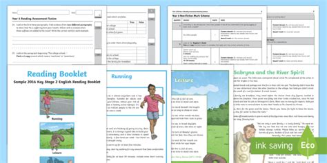 Ks2 Year 6 English Sats Papers Assessment Pack Reading
