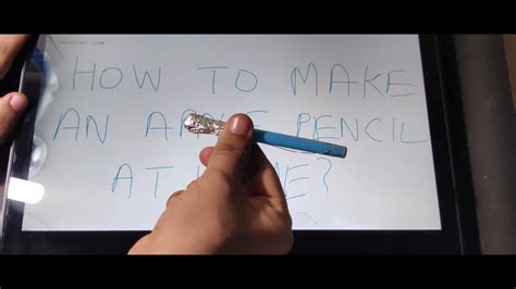 How To Make An Apple Pencil At Home Youtube