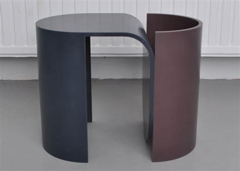 Os And Oos Bends Synthetic Stone To Create Arc Seating