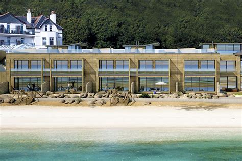 Carbis Bay Deluxe Beach Lodge St Ives Luxury Cornwall
