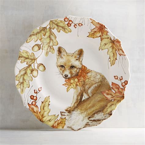 Daisy The Fox Salad Plate Pier 1 Imports Fox Plate Patterned