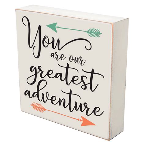 You Are Our Greatest Adventure Wall Art Print Sign