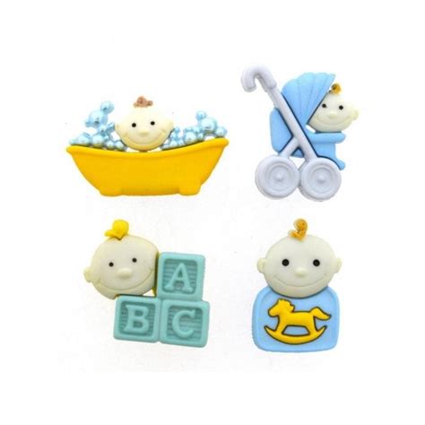 Baby Boy Novelty Buttons Beads And Beading Supplies From The Bead