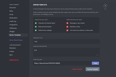 How To Use Discord Template On Existing Server
