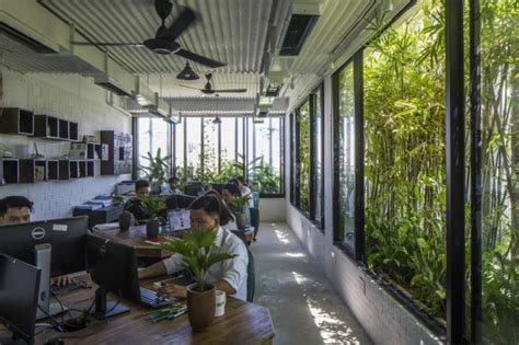 Ho Khue Architects Modern Village Office Inhabitat Green Design