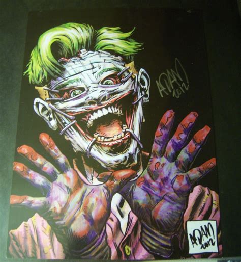 Joker Facemask By Adam Gorham In Davis Dewsburys