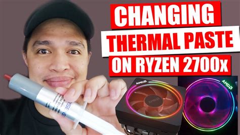 I wonder if these temps are normal or should i do something about thermal paste or water cooler ? Changing Thermal Paste on Ryzen 2700x processor - YouTube