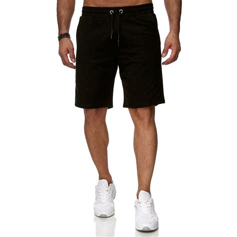 Reslad Sweat Shorts Herren Basic Sport Freizeit Kurze Sweat Hose Rs