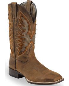 Ariat western cowboy boot has a platform that can easily be broken into four different sections that each work to provide balance and stability to the wearer's feet. Ariat Men's VentTEK Ultra Quickdraw Cowboy Boots - Square ...