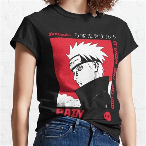 Naruto Pain T Shirts Redbubble