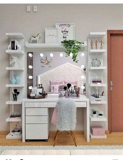 Beautiful Makeup Vanities Room Ideas For Stylish Bedroom In