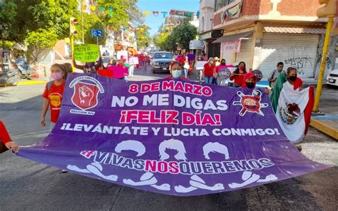 Mujeres En Chilpancingo Marchan Por El 8m El Sol De Acapulco