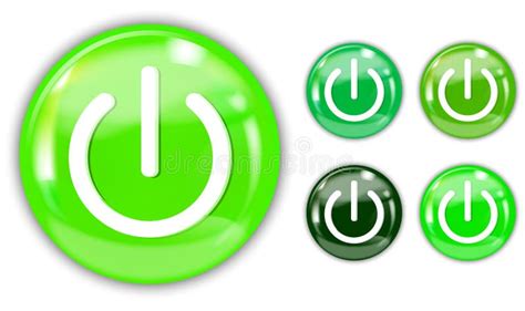 Green Button Stock Illustrations 314214 Green Button Stock