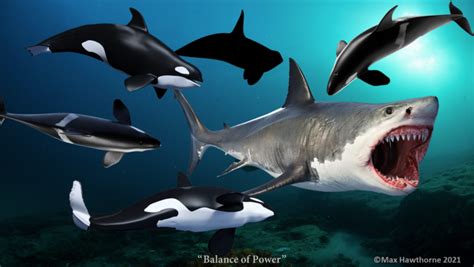 Megalodon Vs Orca Killer Whale Who Would Win By Max Hawthorne
