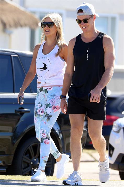 Roxy Jacenko Out For A Walk With Husband Oliver Curtis At Bondi Beach Sydney Australia 2001186