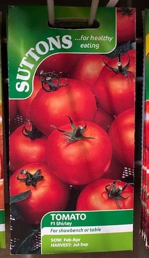 Tomato Seeds F1 Shirley Welland Vale Garden Inspirations Uppingham
