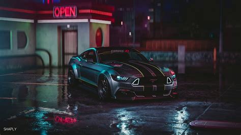 Ford Mustang Rain Free Live Wallpaper Youtube