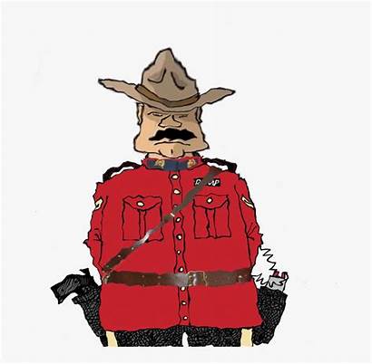 Clipart Policeman Mounted Canadian Royal Clipartkey