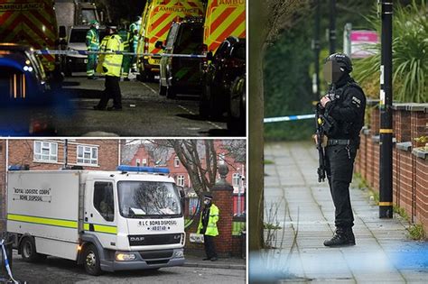 The Dramatic Moment Armed Police Pin Suspect Down In The Street Before