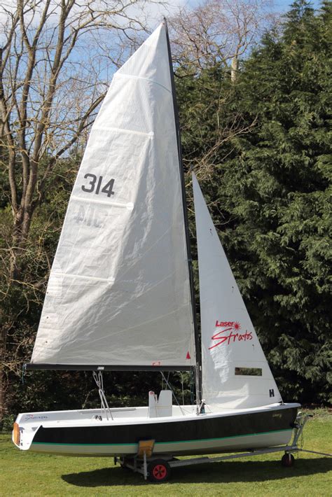 Laser Stratos Class Association Stratos Keel Blue Sail No 314 For Sale