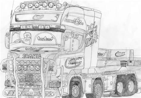 Scania Coloring