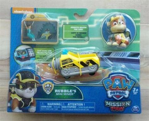 Spin Master Nickelodeon Paw Patrol Mission Paw Rubbles Mini Miner