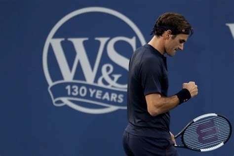 Federer Into Cincinnati Final After Goffin Retires Perfect Tennis