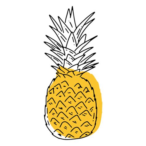 Pineapple Flat Transparent Png And Svg Vector File