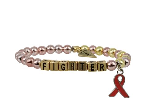 fighter breast cancer awareness bracelet edie boutique