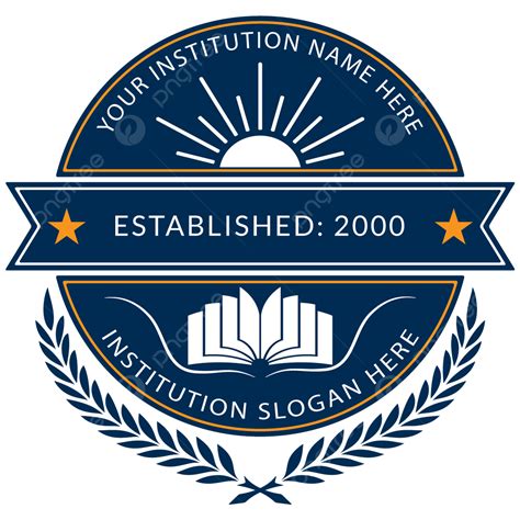School Logo Design Vector Education Logo Organization Logo Institute
