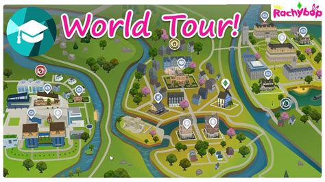 The Sims 4 Discover University Britechester World Tour Youtube