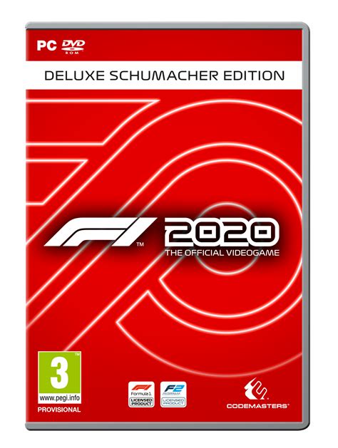 F1 2020 Deluxe Schumacher Edition Formula 1 (PC) : Igralne konzole ...