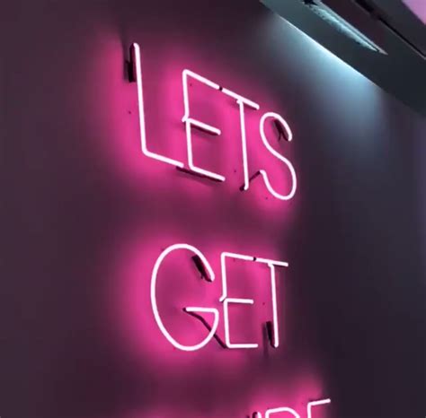 Aesthetic Pink Neon Lights Wallpaper Download Free Mock Up