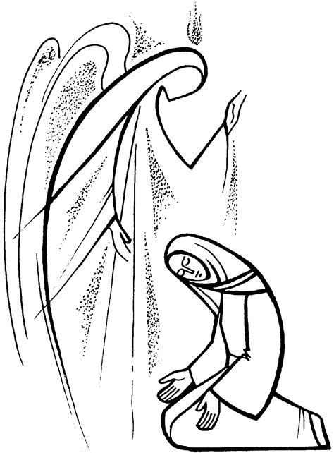 Annunciation Clipart