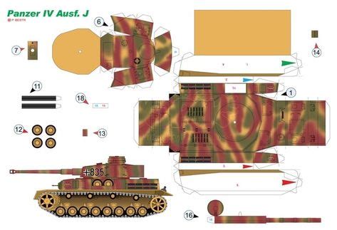 WW2 Tank Papercraft