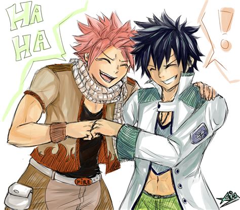 Natsu And Grey Brotp By Yolodie On Deviantart
